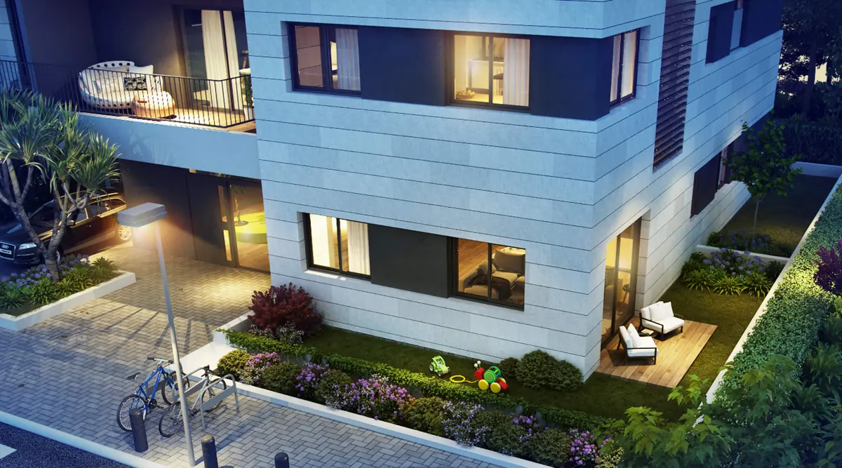 Rendering — Schechter Knafei Nesharim, Ramat Gan